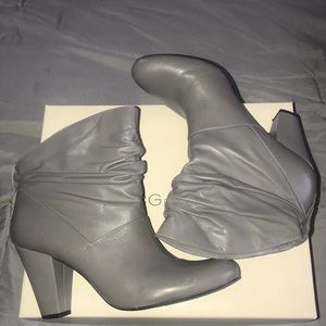 BCBG slouched booties